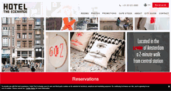 Desktop Screenshot of hoteltheexchange.com